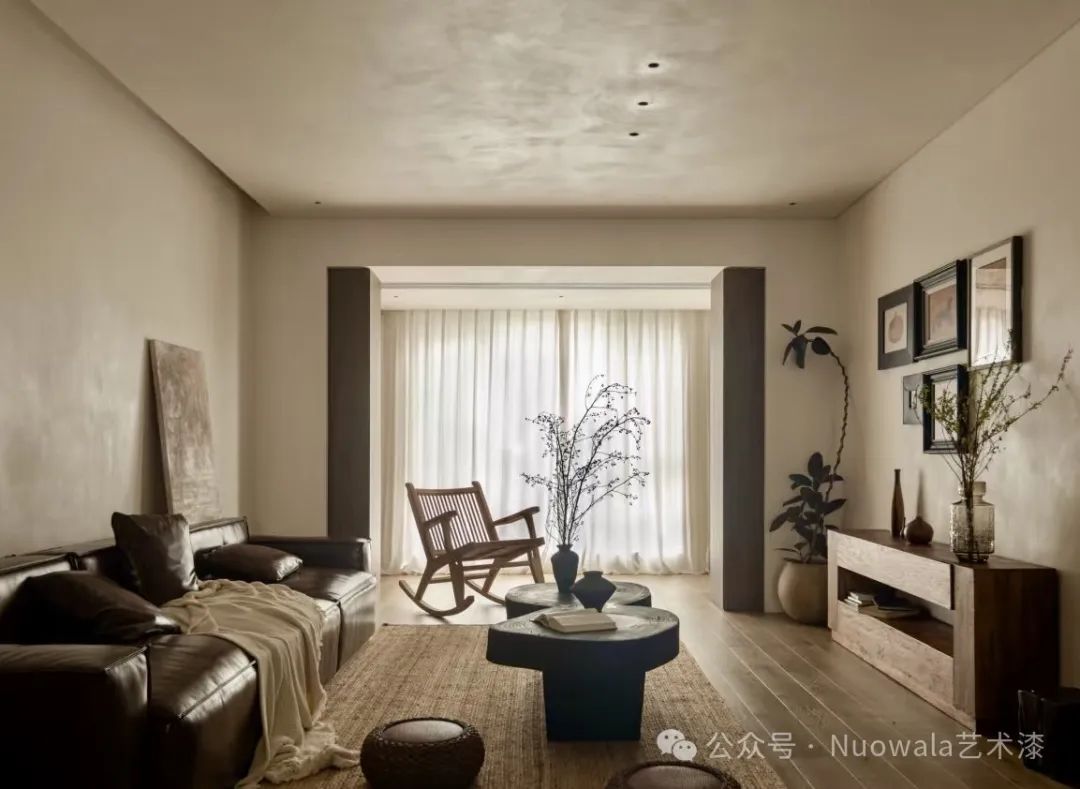 Nuowala艺术漆I厚浆型I金刚石I墙面的奢华变革，风格与坚韧的完美融合